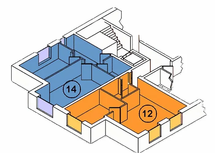 Haus Niedersachsen 12 Lägenhet *